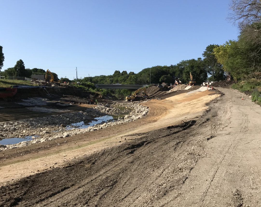 Kinnickinnic River at Pulaski Park